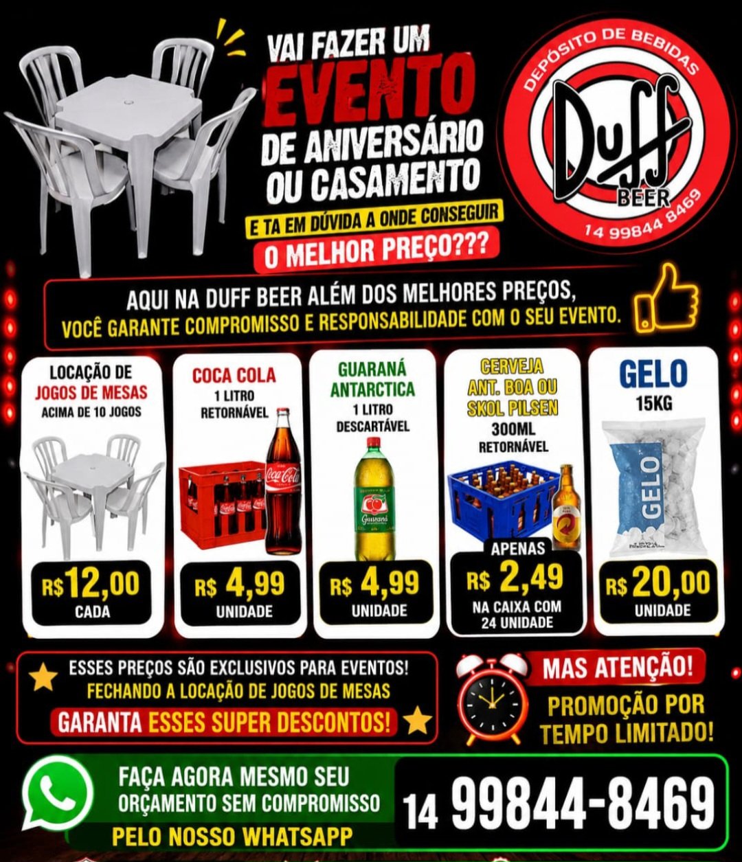 DUFF BEER