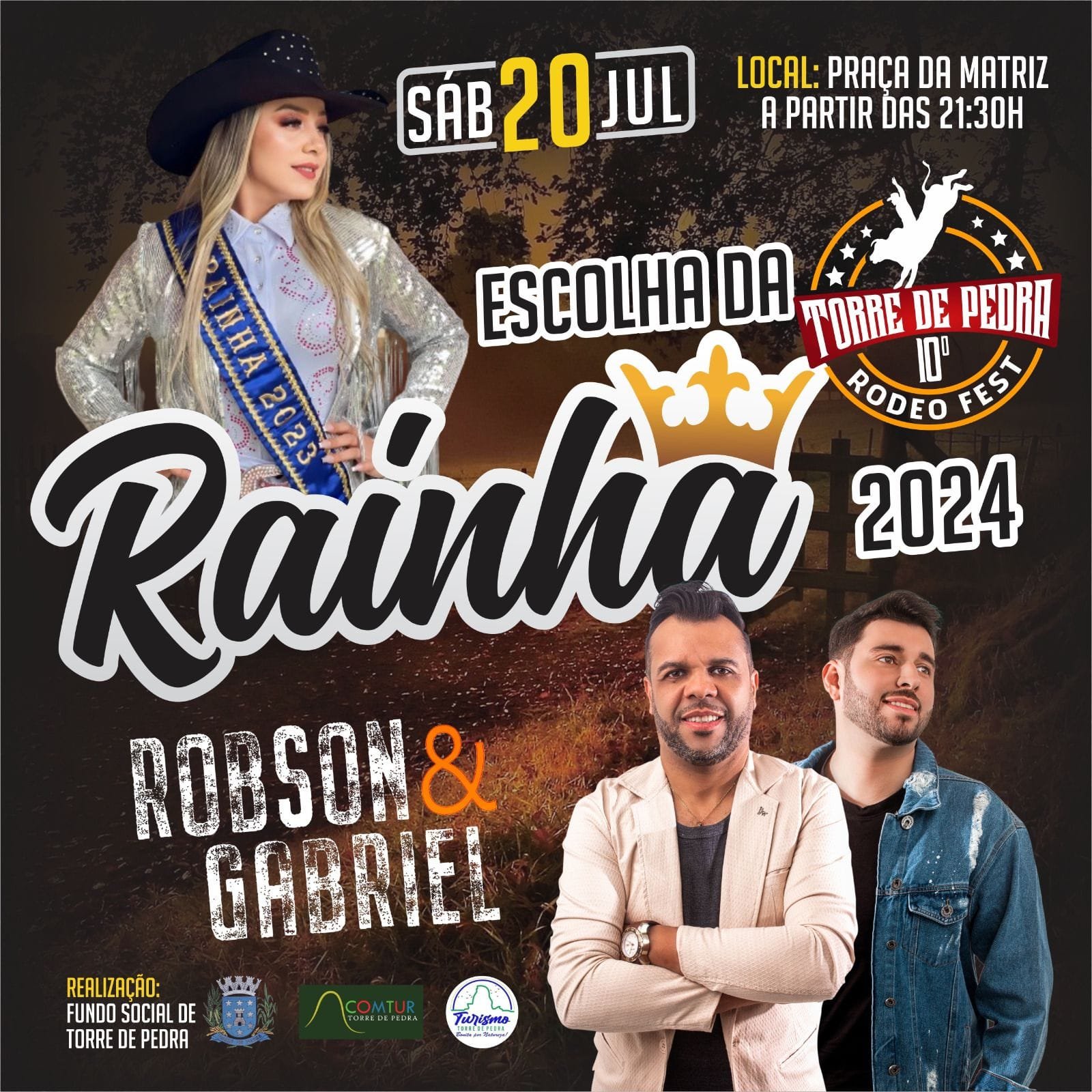 Escolha da Rainha do Rodeo de Torre de Pedra
