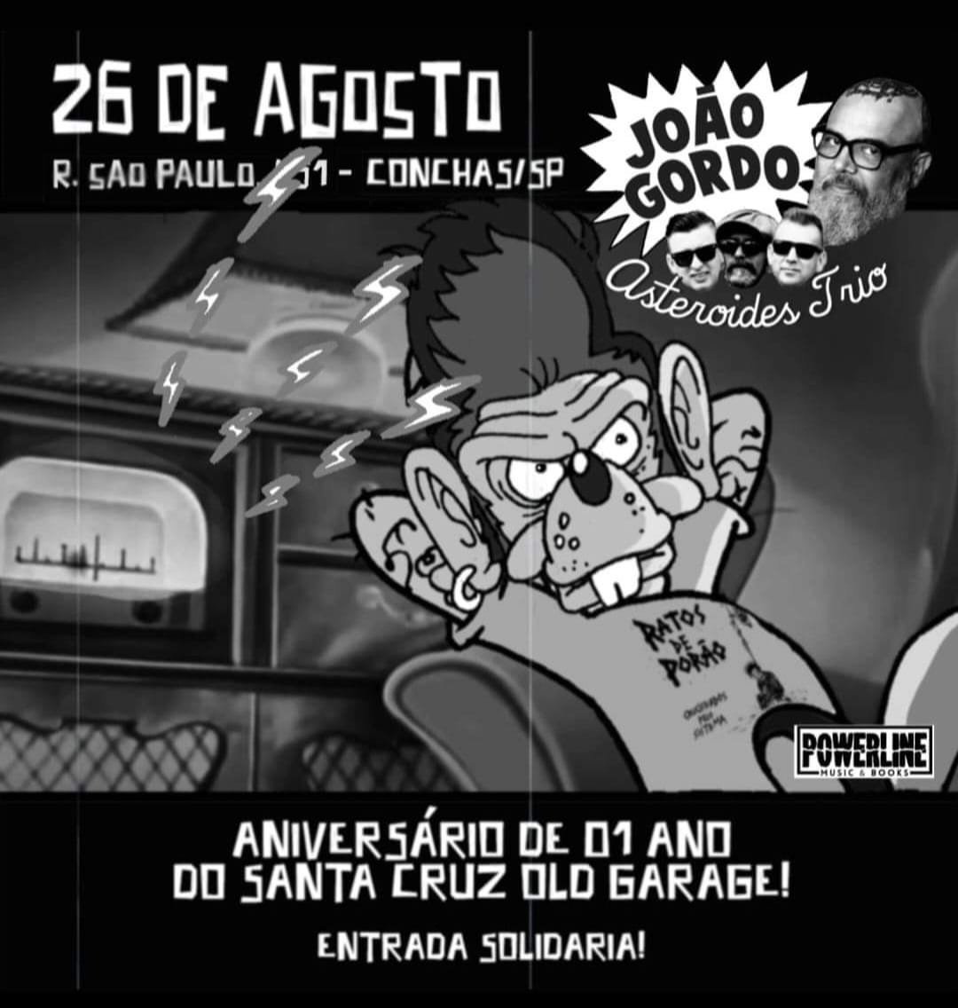 Aniversário de 01 Ano do Santa Cruz Old garage