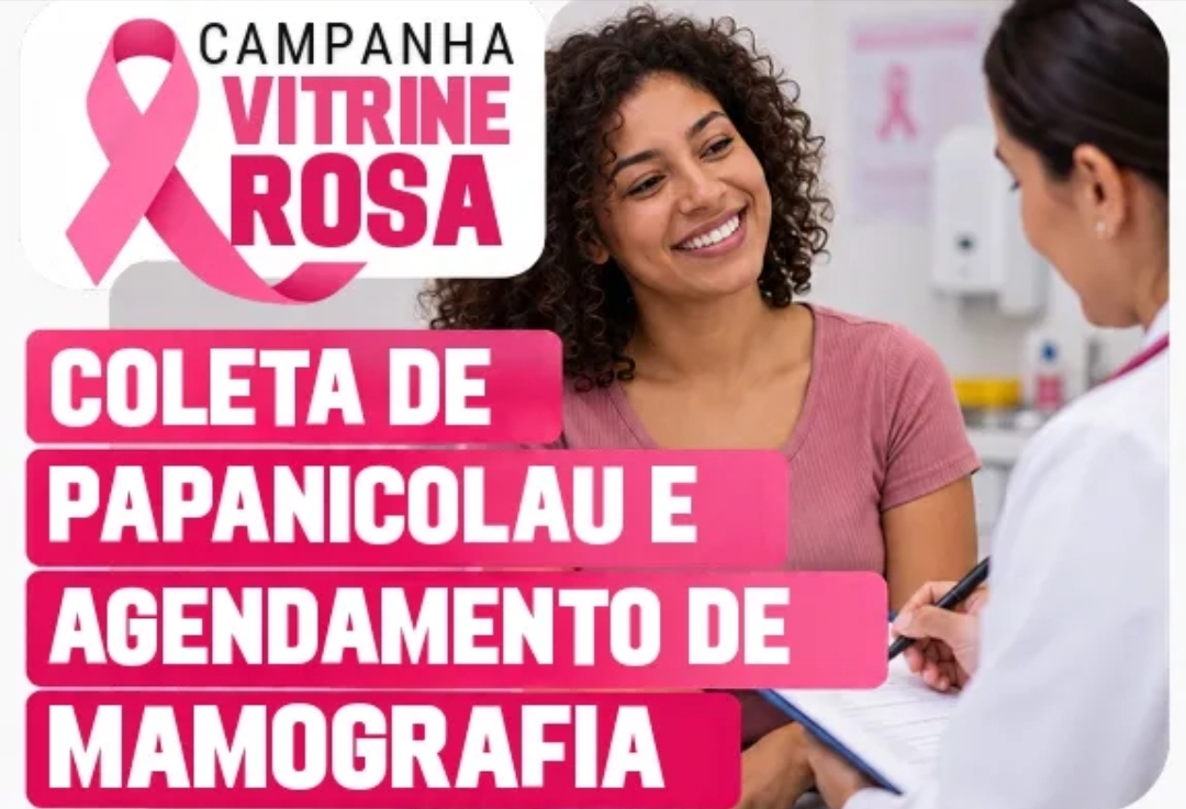 No Outubro Rosa, a Campanha Vitrine Rosa leva exames preventivos às trabalhadoras do comércio de Botucatu
