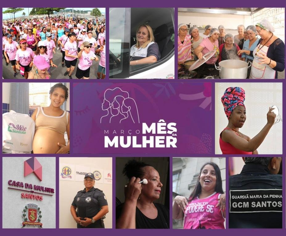 Mês da Mulher tem programação especial de saúde em cinco cidades da Baixada Santista