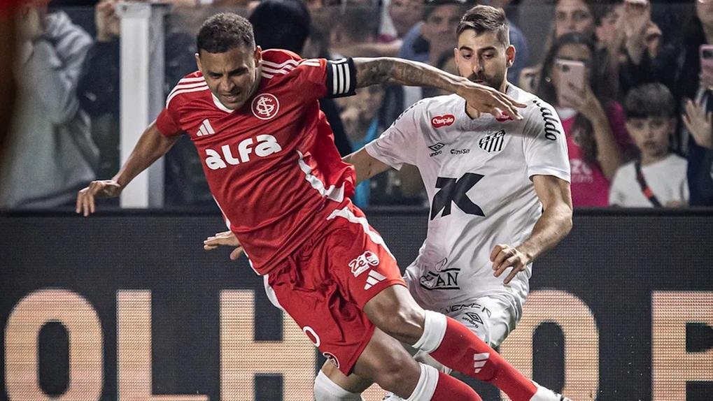Santos empata com o Internacional no Beira-Rio