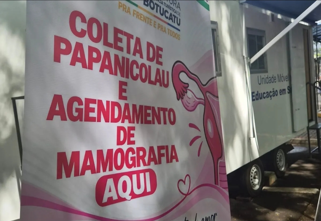 Outubro Rosa: campanha Vitrine Rosa leva exames preventivos e agendamento de mamografias a diferentes pontos de Botucatu
