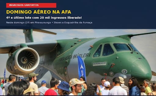 ​✈️ CORRE QUE AINDA DÁ TEMPO! AFA ABRE ÚLTIMO LOTE DE INGRESSOS PARA O DOMINGO AÉREO!